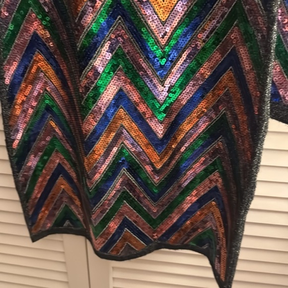 Silvian Heach Designer Italian Luxury NWT Size Small Sequins Gala Party Dress - Picture 3 of 7